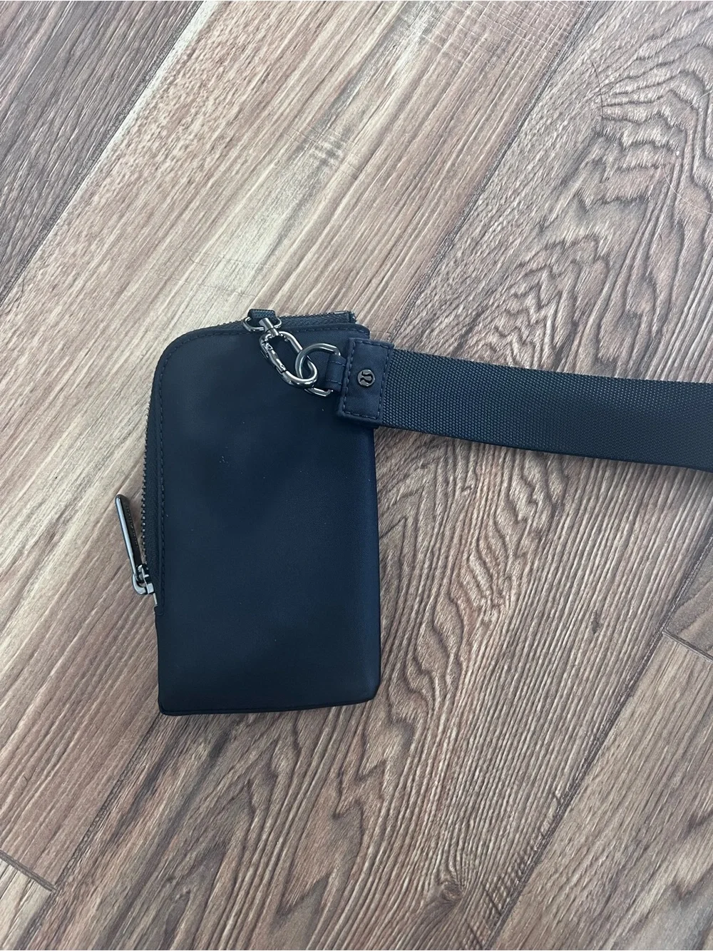 lululemon athletica Black Wristlet Pouch with Strap
